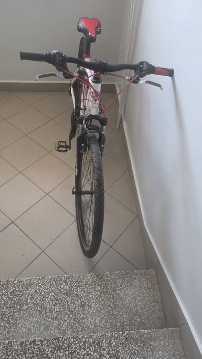 Biały rower crossowy olpran player