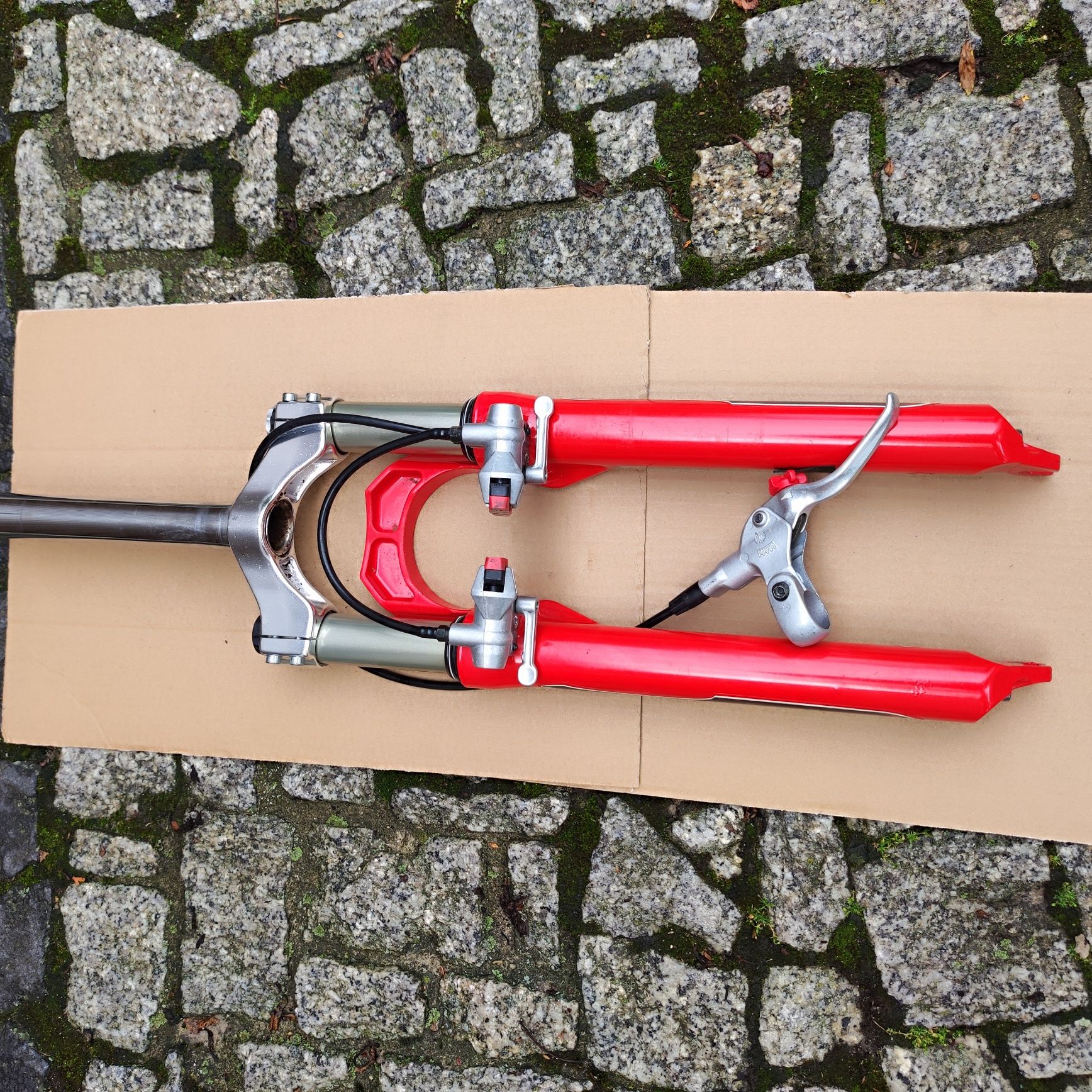 Widelec Magura Quake rond RC10 mtb xc retro