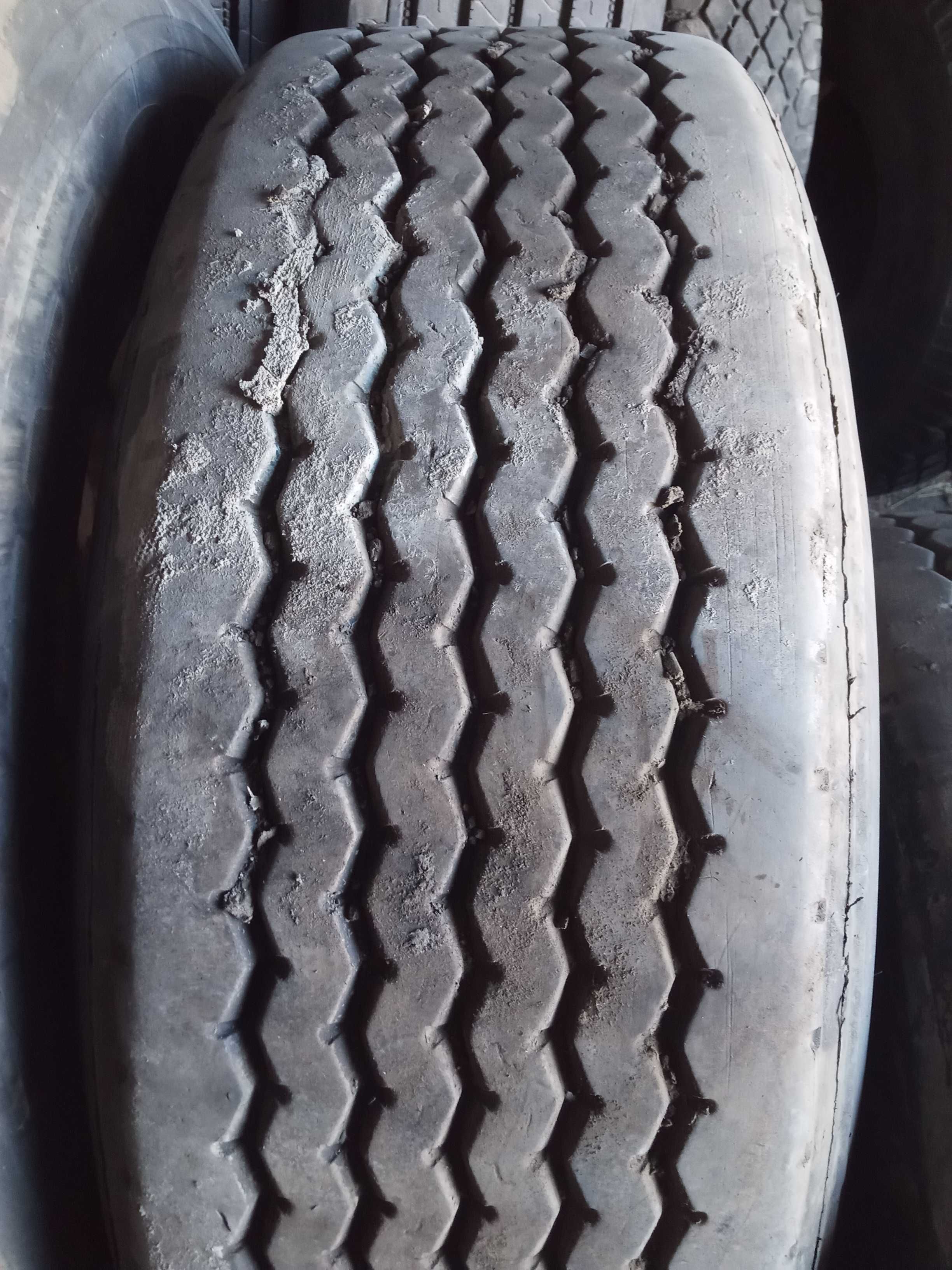 Koło opona Dunlop 385/65 R 22.5 Felga 10 otworów Naczepowa