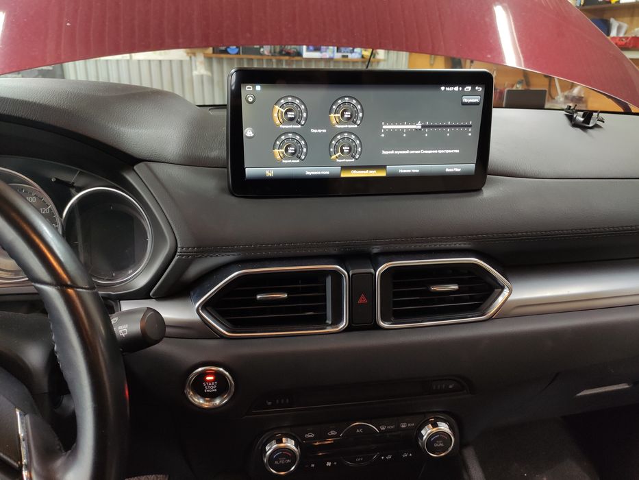 Штатная магнитола Mazda CX-5 2018 круговой обзор 360° Mazda CX-5