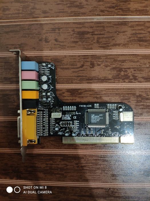 Звукова карта Manli C-Media 8738 6 каналів (5.1) PCI-E