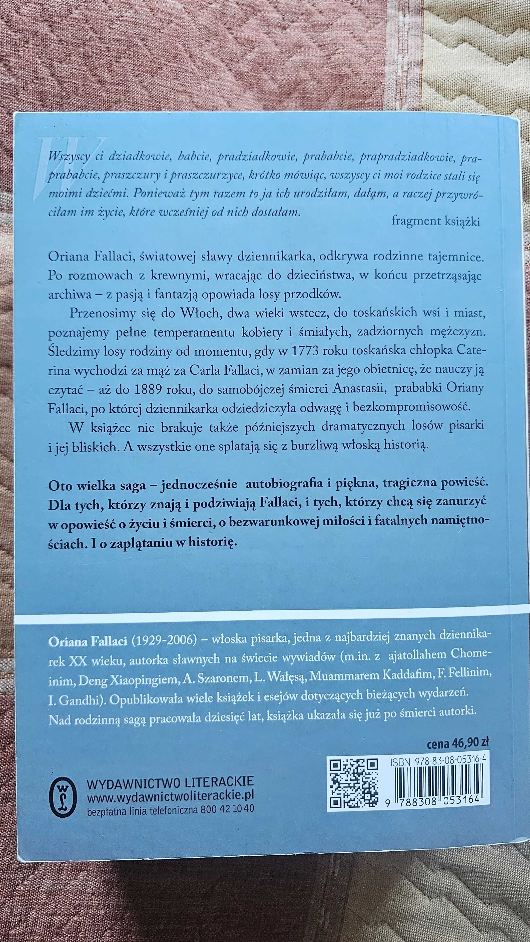 A7 Oriana Fallaci - Kapelusz cały w czereśniach