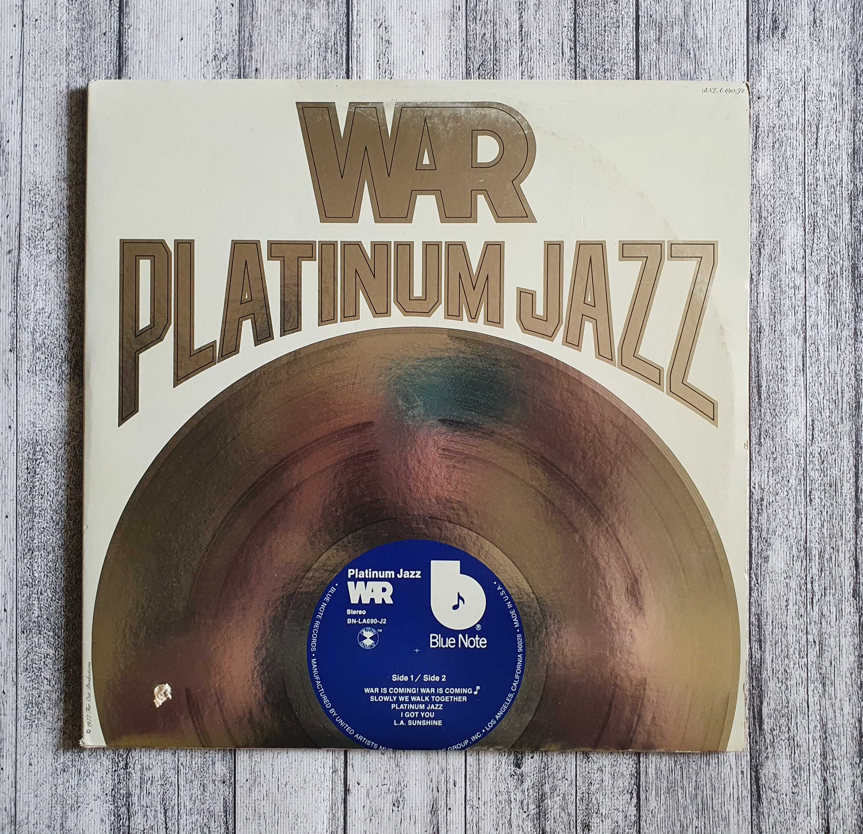 War Platinum Jazz 2 LP 12