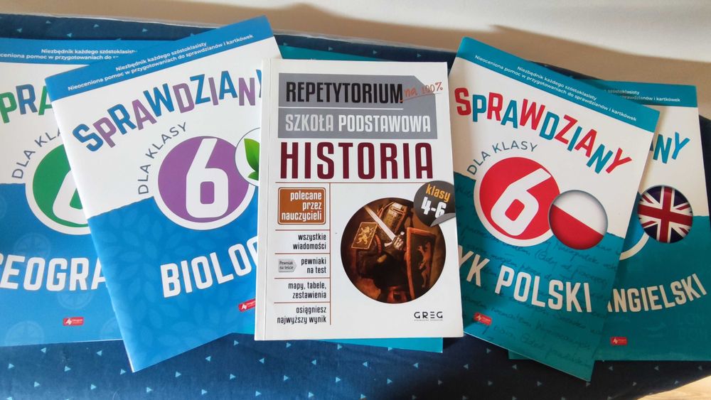 Sprawdziany dla klasy szóstej, Repetytorium Historia klasa 4-6