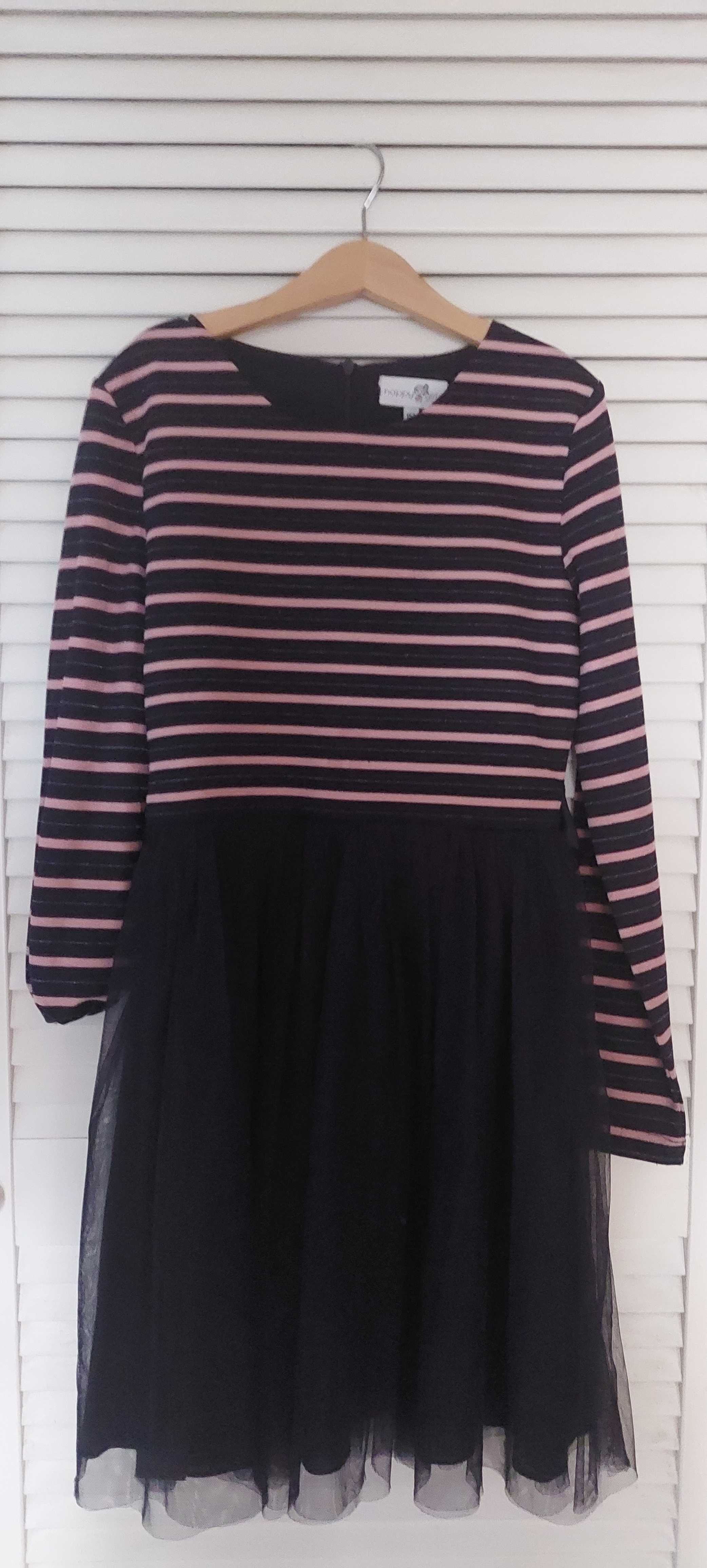 Zalando sukienka, tiulowa spódnica r.152 bdb