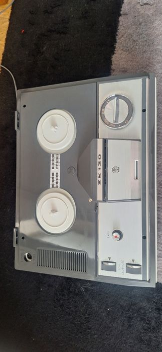 Magnetofon szpulowy unitra zk120 po rewitalizacji