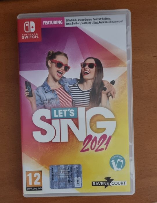 Let's Sing 2021 + 2 microfone - Nintendo Switch
