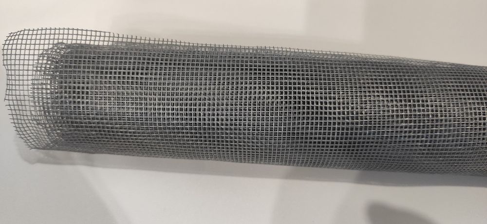 Moskitiera aluminiowa na okno + siatka szara - 2 komplety - 63x130