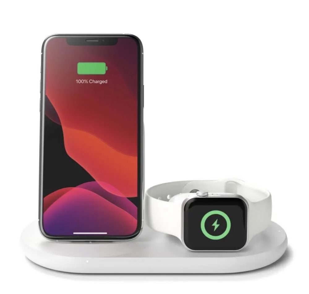 Ładowarka indukcyjna szybka Belkin 3w1 do Apple Watch/AirPods/iPhone