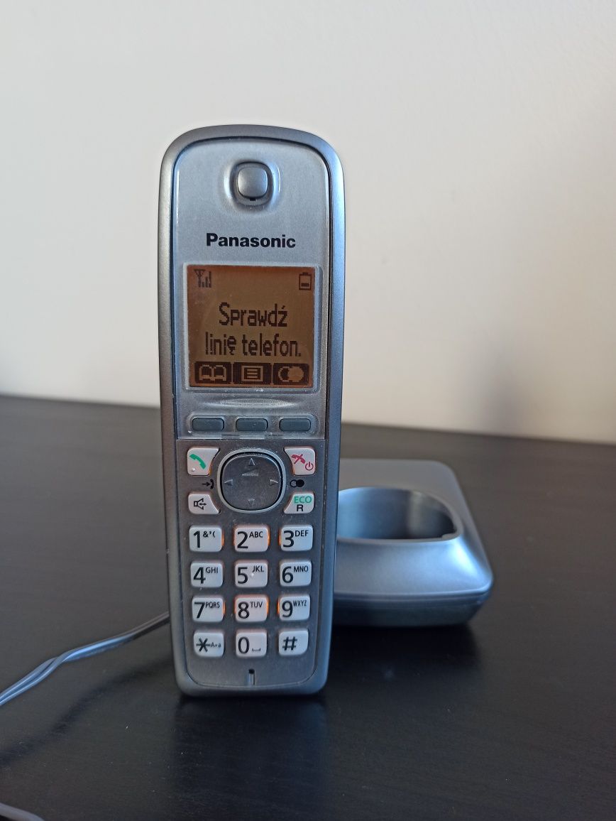 Telefon stacjonarny 2 szt Panasonic
