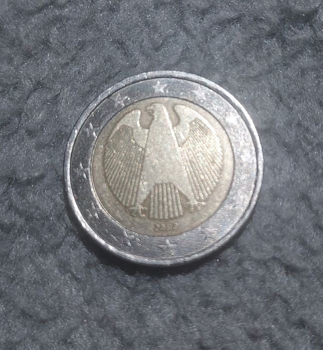 Moeda 2€ Alemanha 2002 F