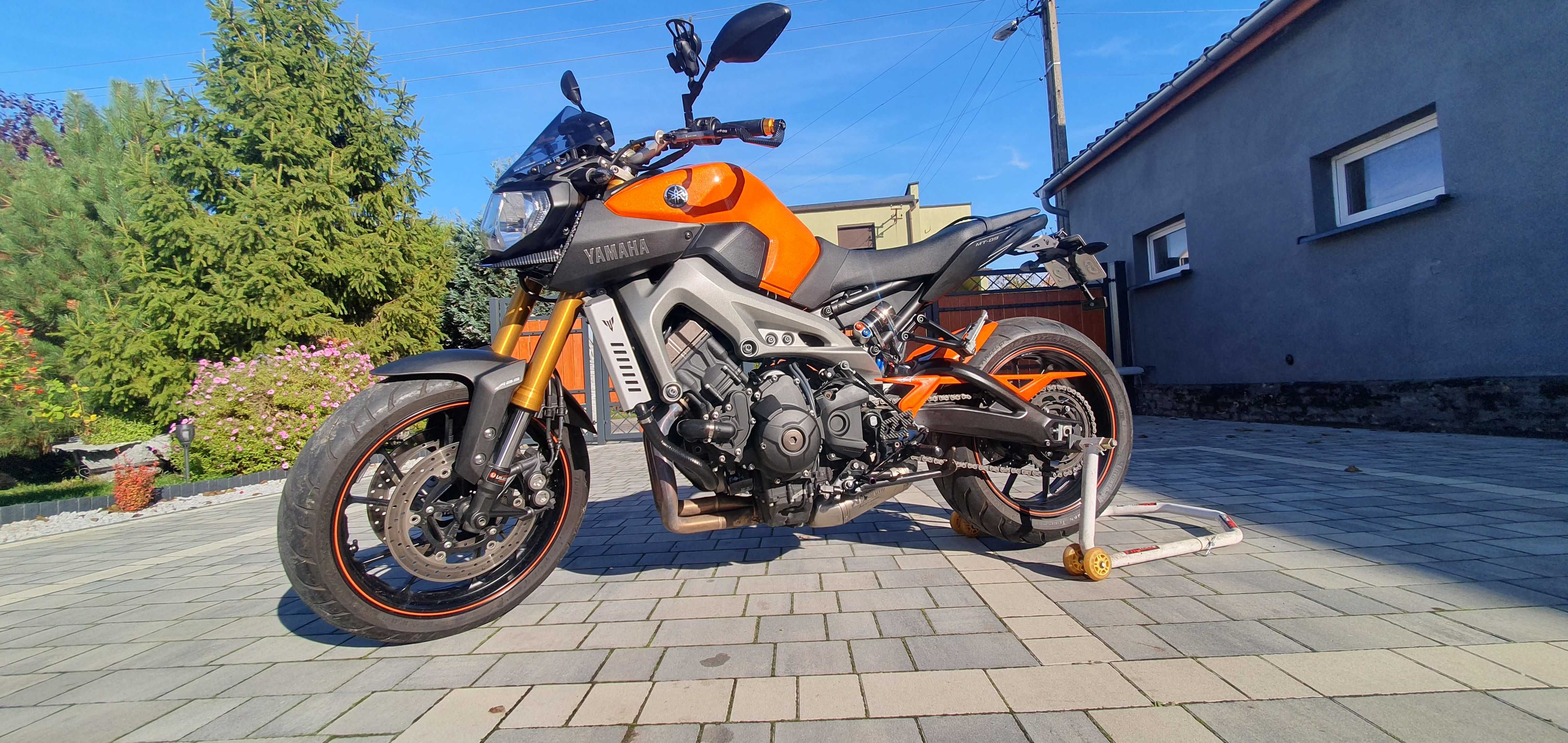 Yamaha mt09 akrapovic nie (z900 cb1000 fz8)