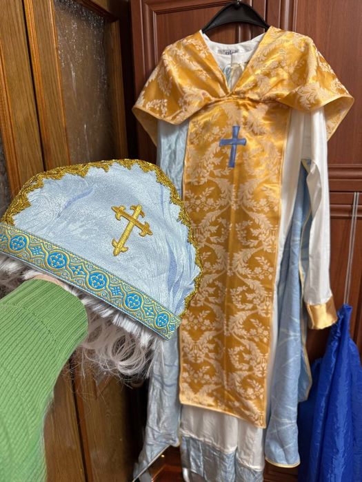 Костюм карнавальний святого Миколая Николая продаж