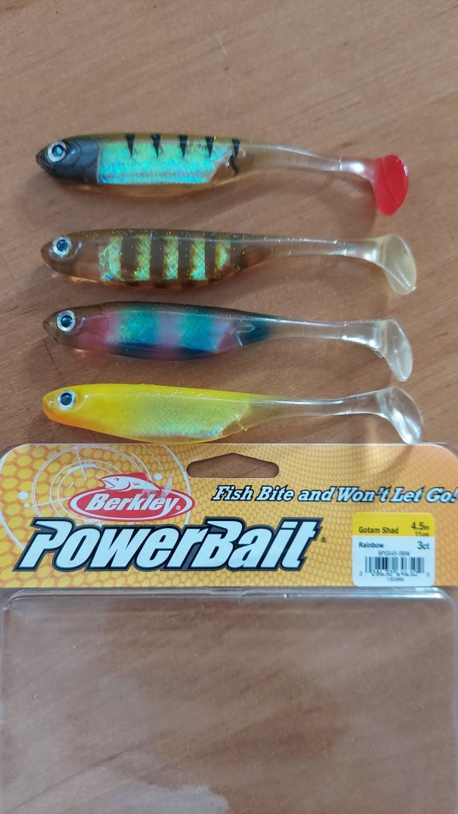 Przynęta Berkley Guma Powerbait Gotam Shad 4,5"  11cm - kpl 4 sztuki