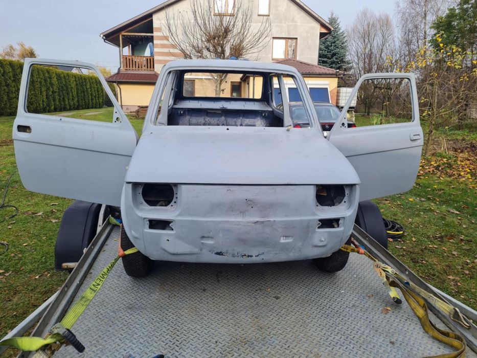 Fiat 126 p - zarejestrowany