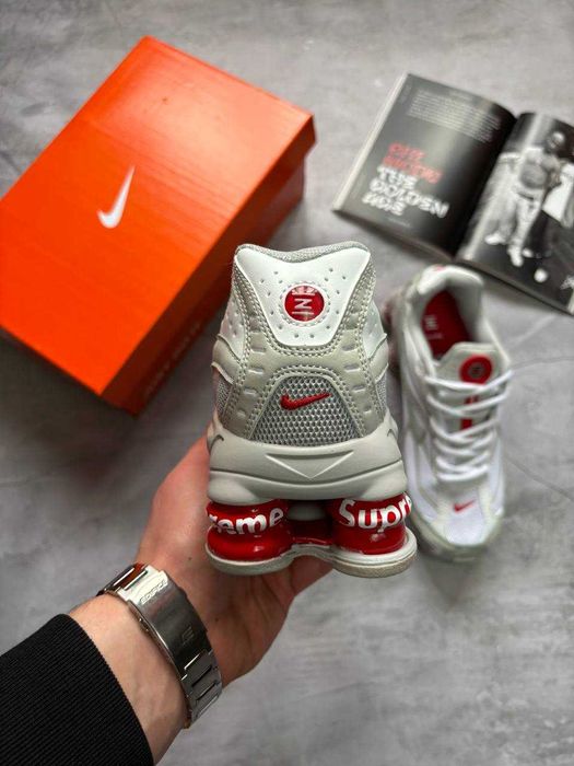 !SALE! Nike Shox Ride 2 x Supreme White 36 37 38 39 40 41 42 43 44 45