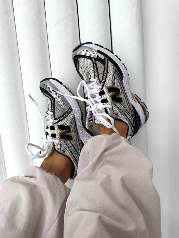 Кросівки жіночі чоловічі New Balance 1906R Gold Silver White 36-45