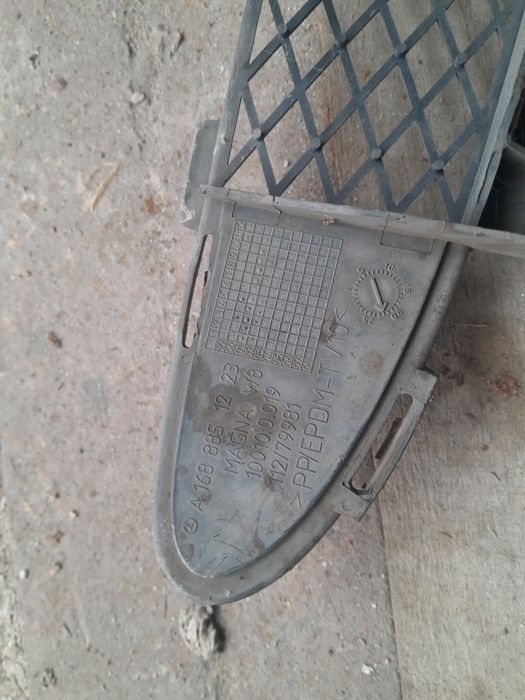 Решетка бампера Mercedes w168 (a160, a140, mercedes, мерс)