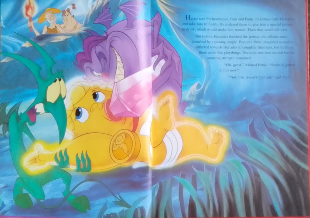 Книга на англійській для дітей-Hercules