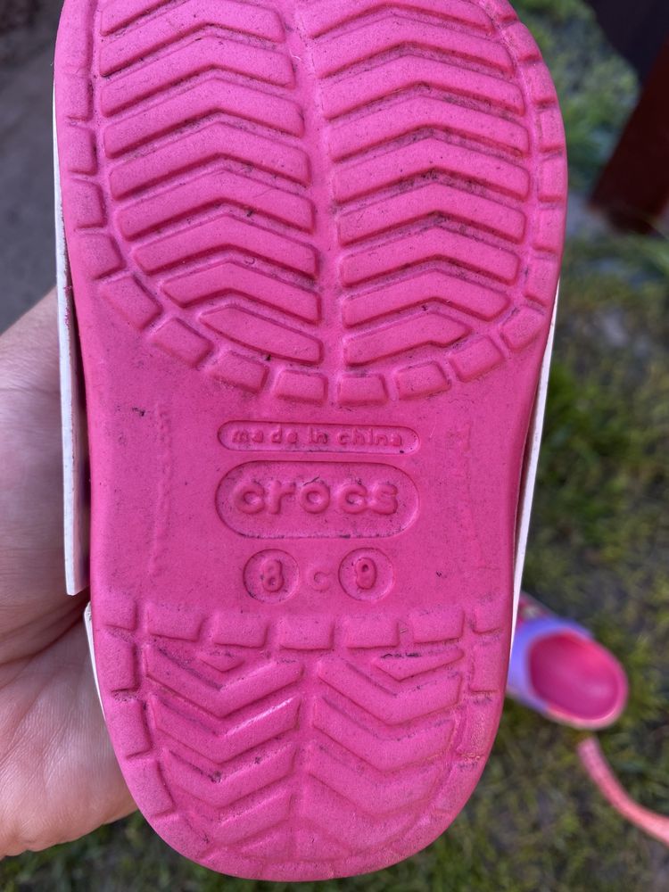 Crocs  на дівчинку 8 с 9