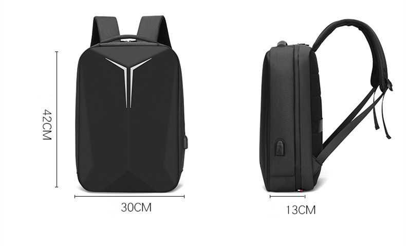 Męska biznesowa torba na ramię,plecak na komputer, wodoodporny - TiXon