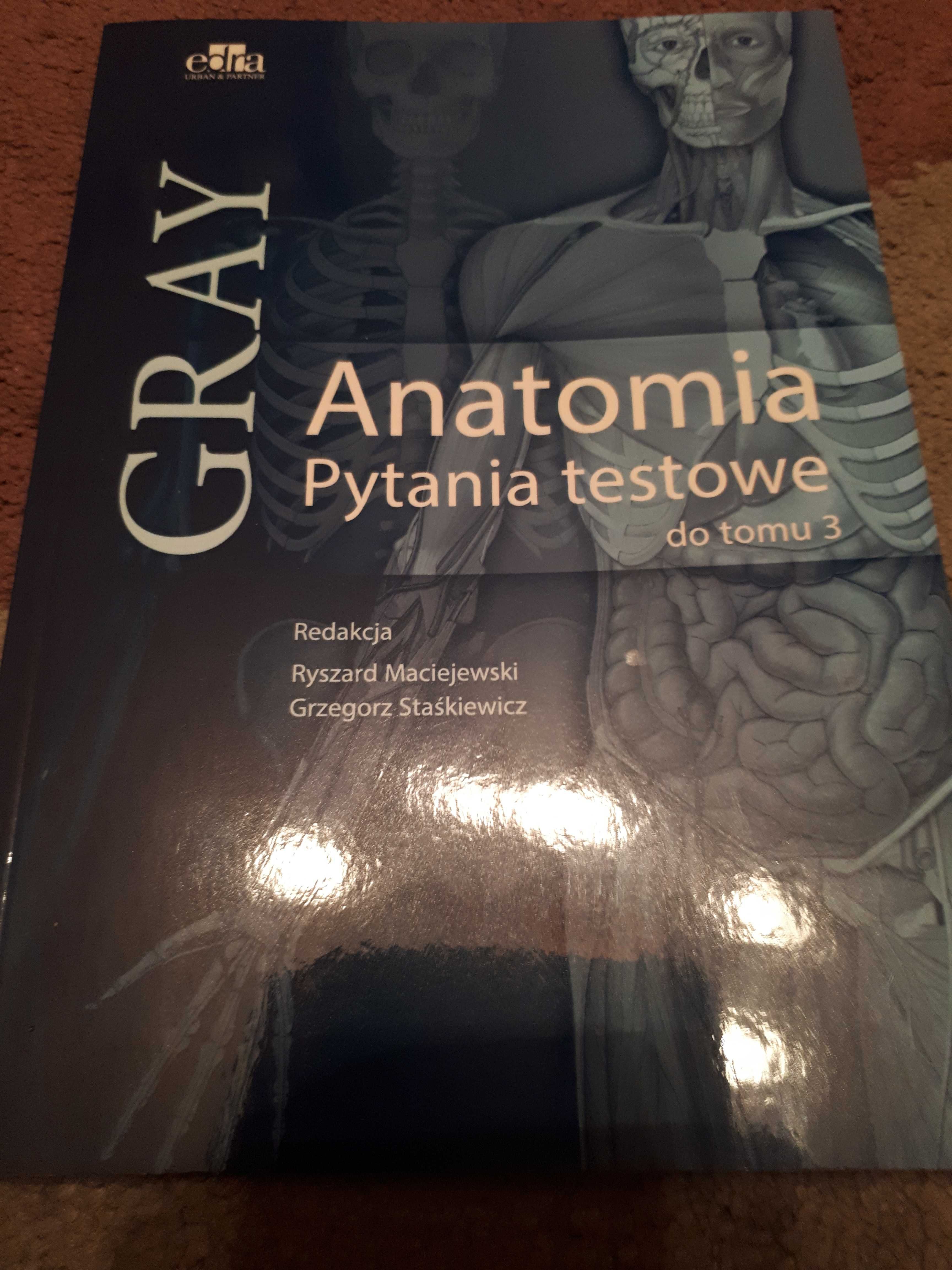 GRAY Anatomia pytania testowe do tomu 3