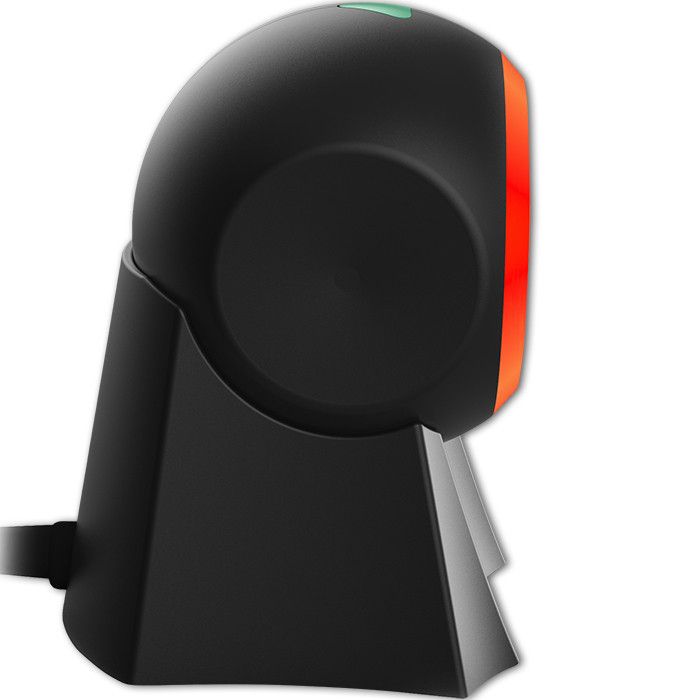 Stacjonarny czytnik kodów kreskowych 1D/2D przewodowy USB Qoltec 50857