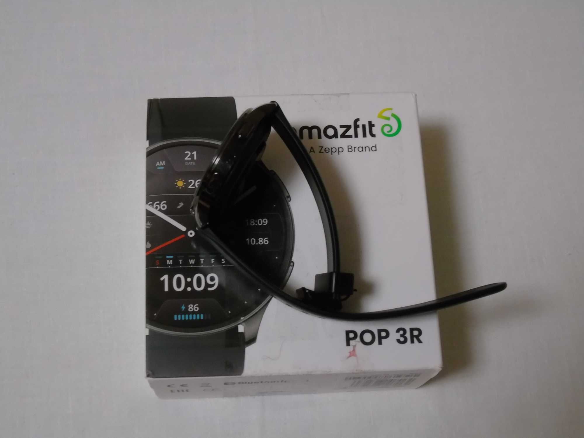Amazfit Pop3R - стильний та функціональний смарт годиник AMOLED диспле
