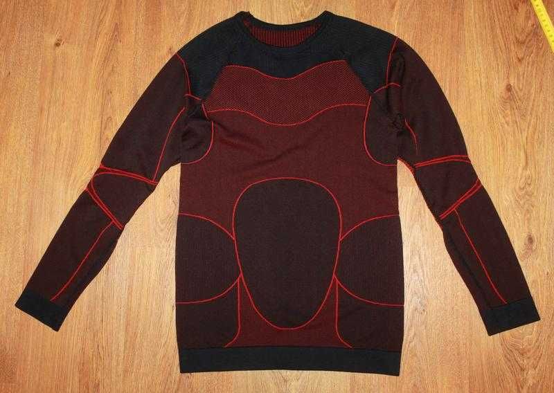 Женская термо кофта спортивный зональный лонгслив термобелье crane m-l