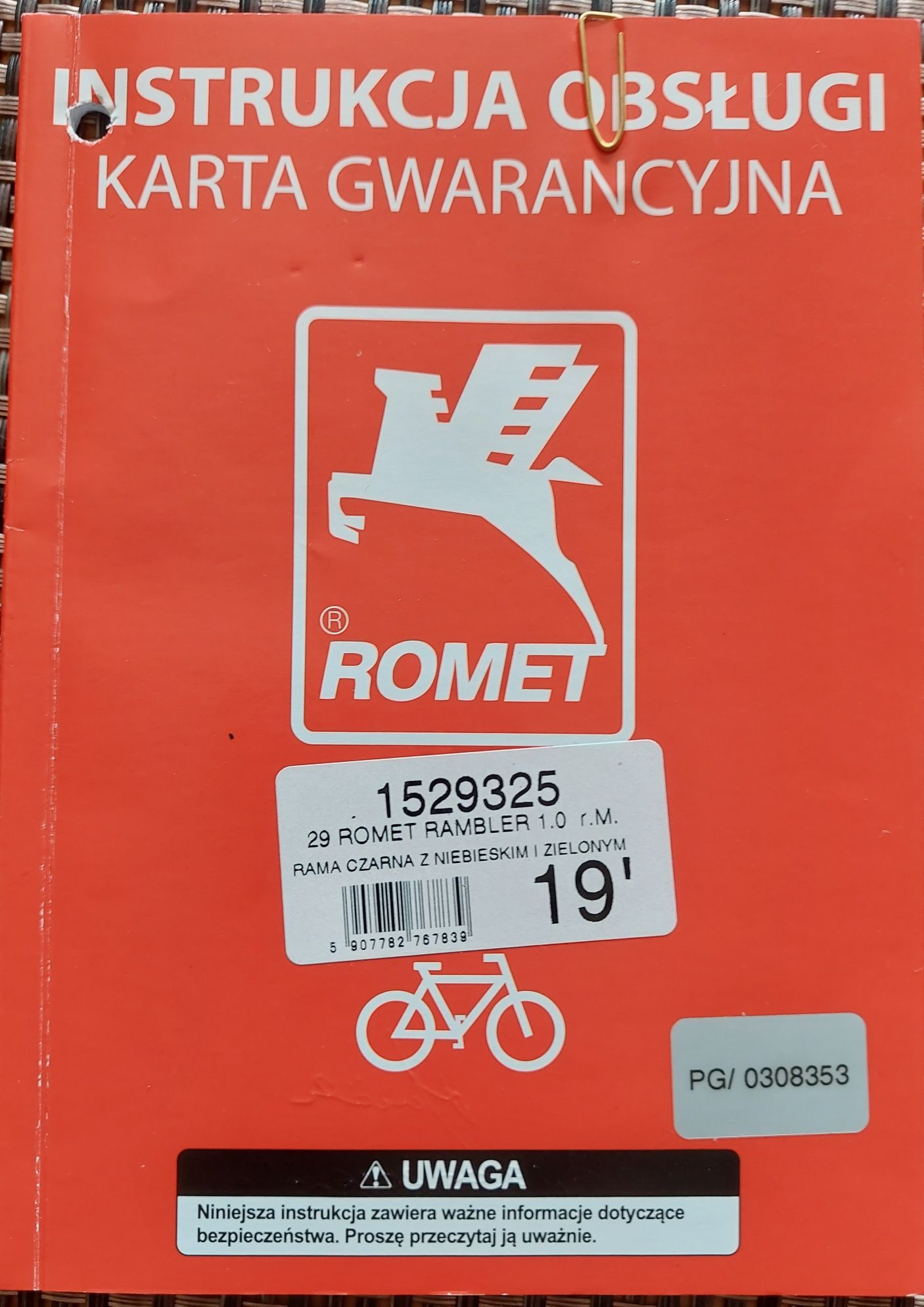 Rower górski MTB ROMET Rambler męski