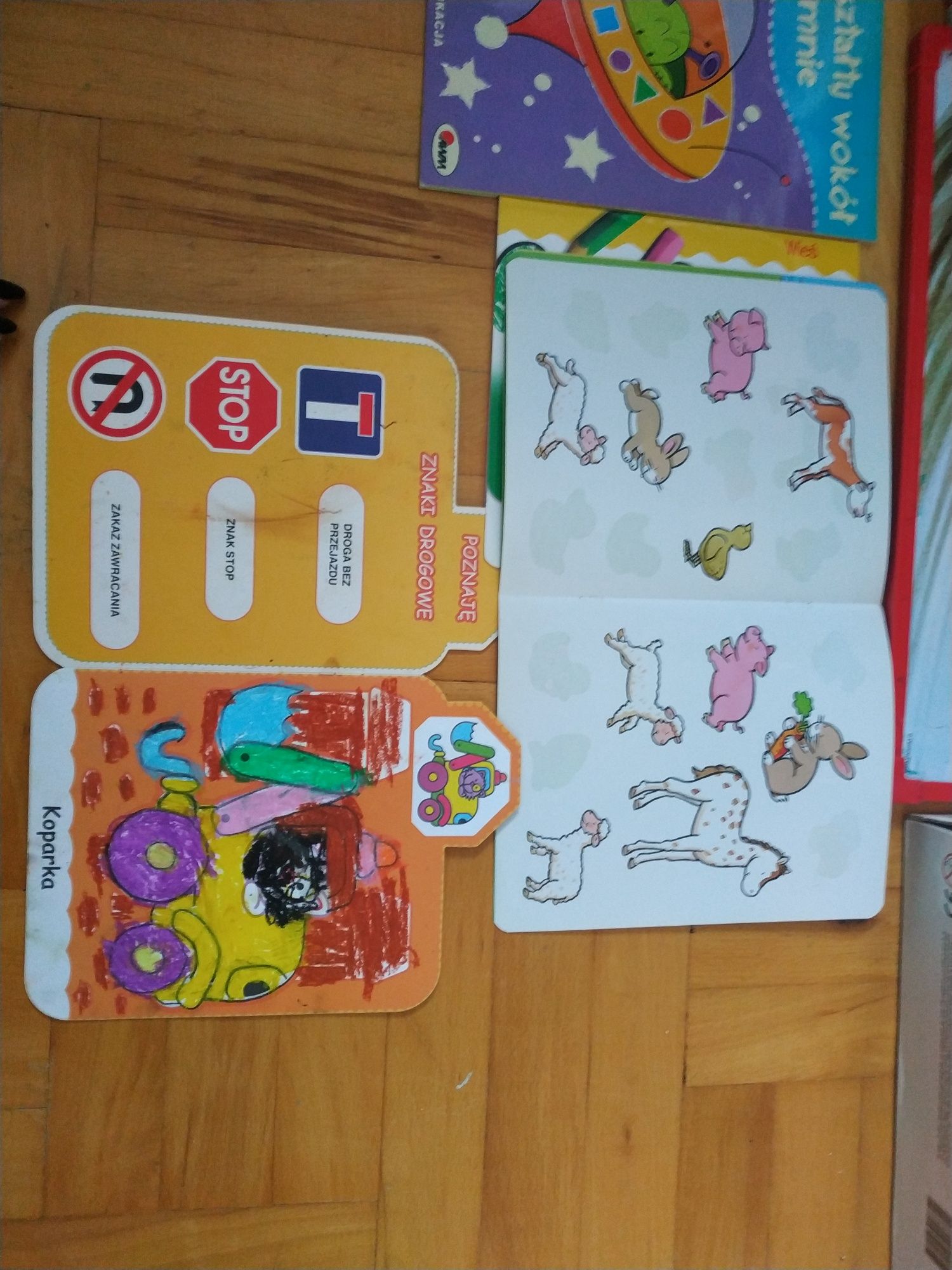 Gry edukacyjne, puzzle od 2 lat, kolorowanki, memo,