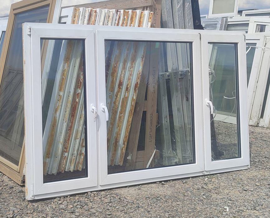 OKNA Używane 233x136 OKNO KacprzaK Plastikowe PCV Lider Okna OLX