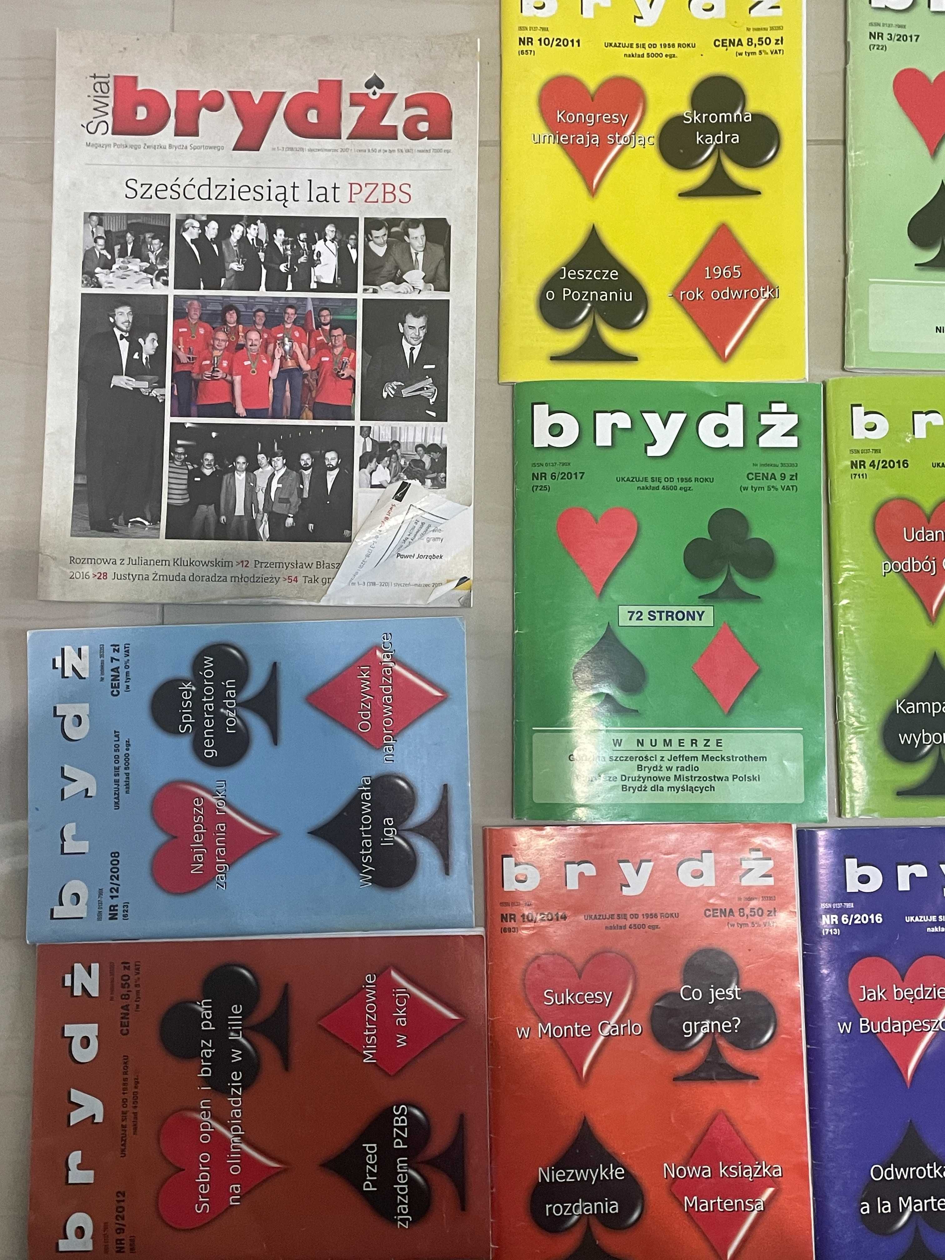 Brydż i Świat Brydża,  Brydż dla wszystkich 126 numerów