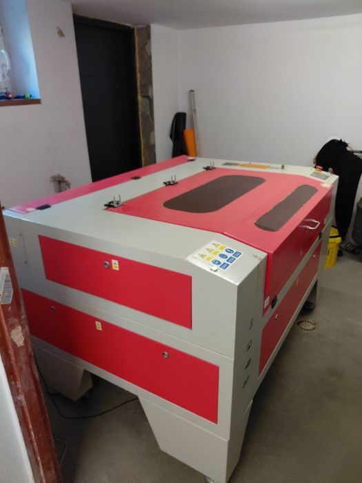 Ploter laserowy 60x100 cm laser 100W do filcu, sklejki, plexi, tkanin