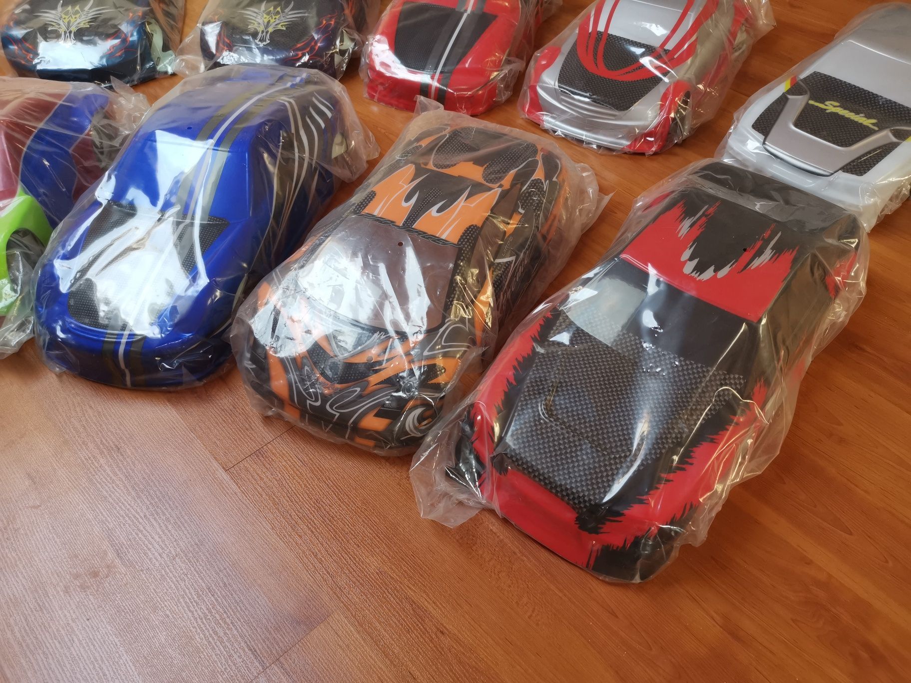 Carroçarias capas bodys RC Pista Drift vários modelos HSP escala 1:10