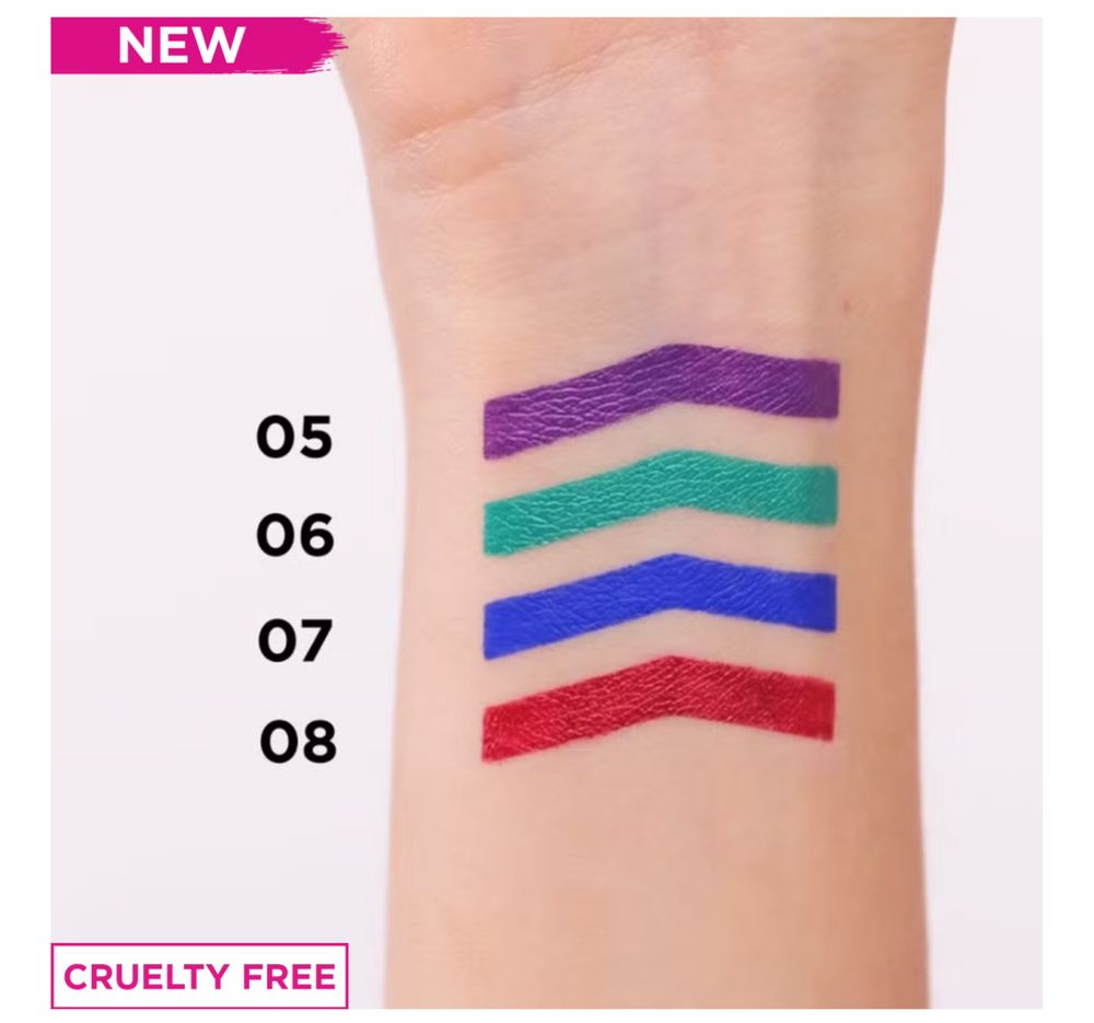 Variete fioletowy eyeliner w kałamarzu eveline 05 ultraviolet