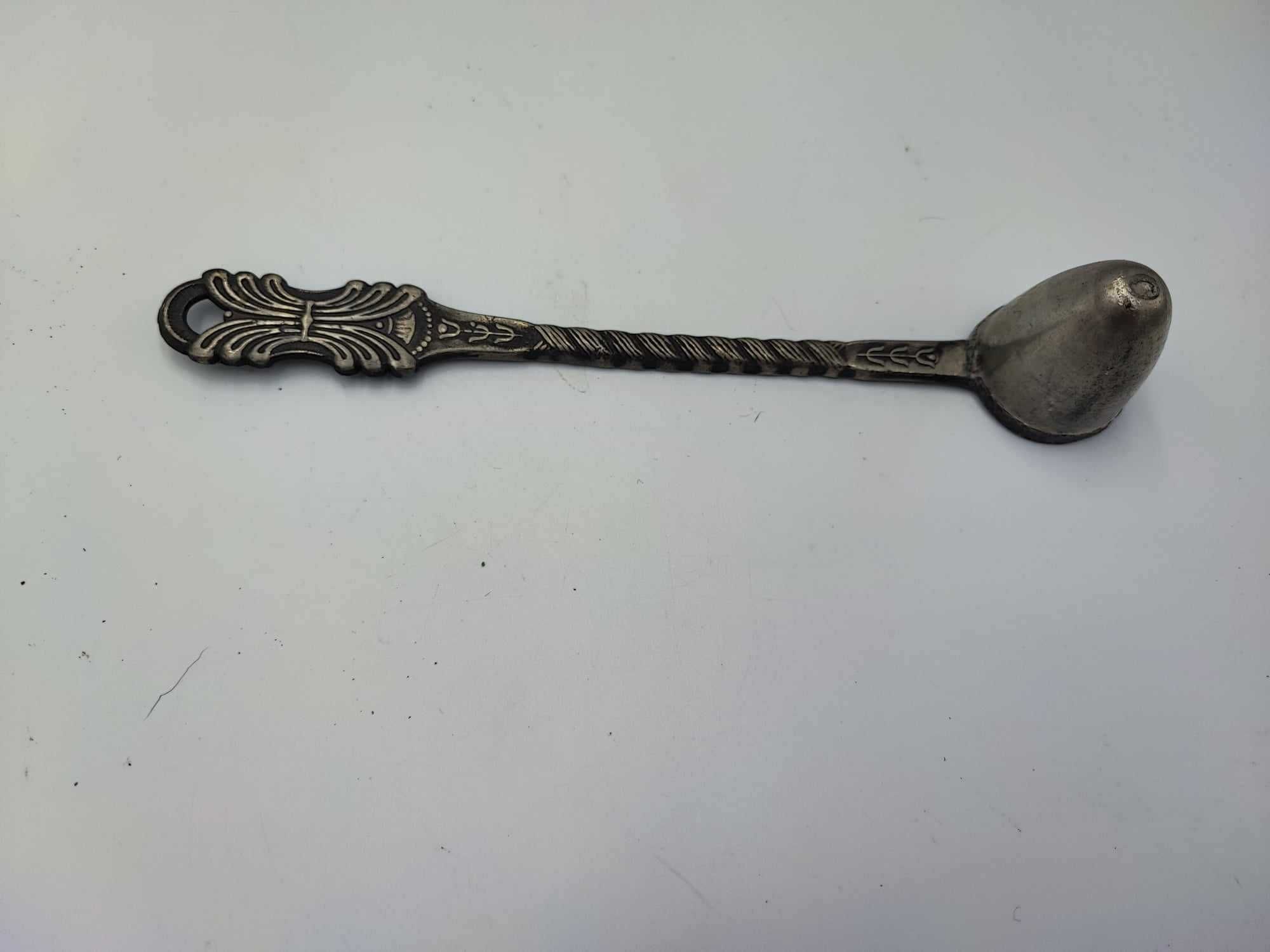 Stare mosiężne gasidełko do świeczki,Pewter