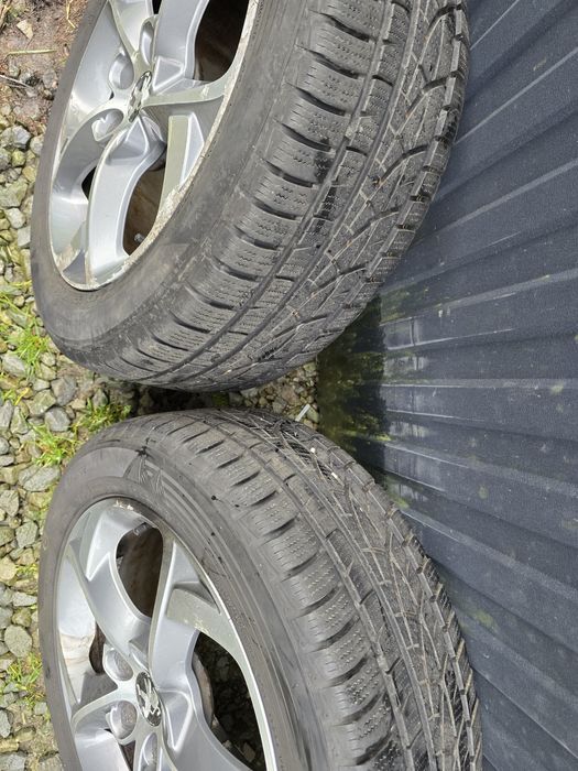 Alufelgi komplet 215/55/17 peugeot 4x108