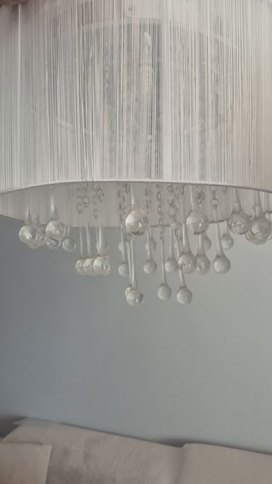 Lampa sufitowa glamour