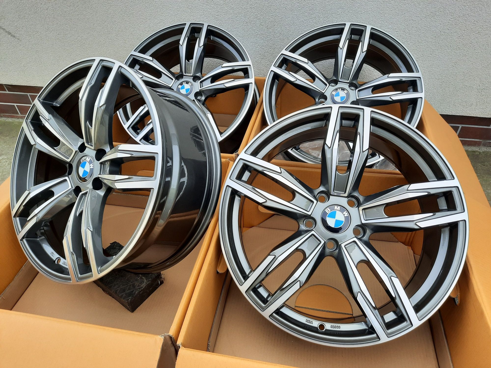 Alufelgi 20 BMW 5x120 3 5 X1 X3 F30 F25 F10 E90 E84 E83 E46 E91 POLER