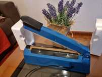 Maquina selar/lacrar/fechar sacos plásticos Celar 20centimetro