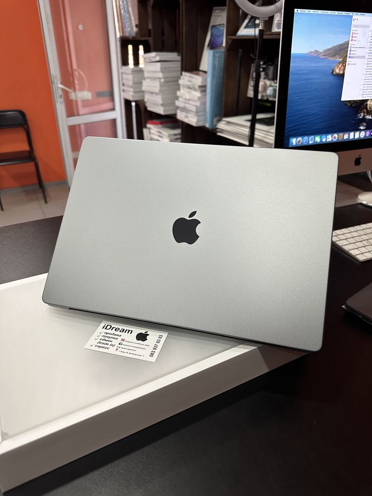 Apple MacBook Pro 16 2021 512Gb Space Gray MK183 НОВИЙ! ГАРАНТІЯ!