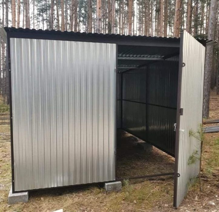 Garaż blaszany garaż blaszak garaże blaszane Producent 3x5 3x6 4x6 6x6