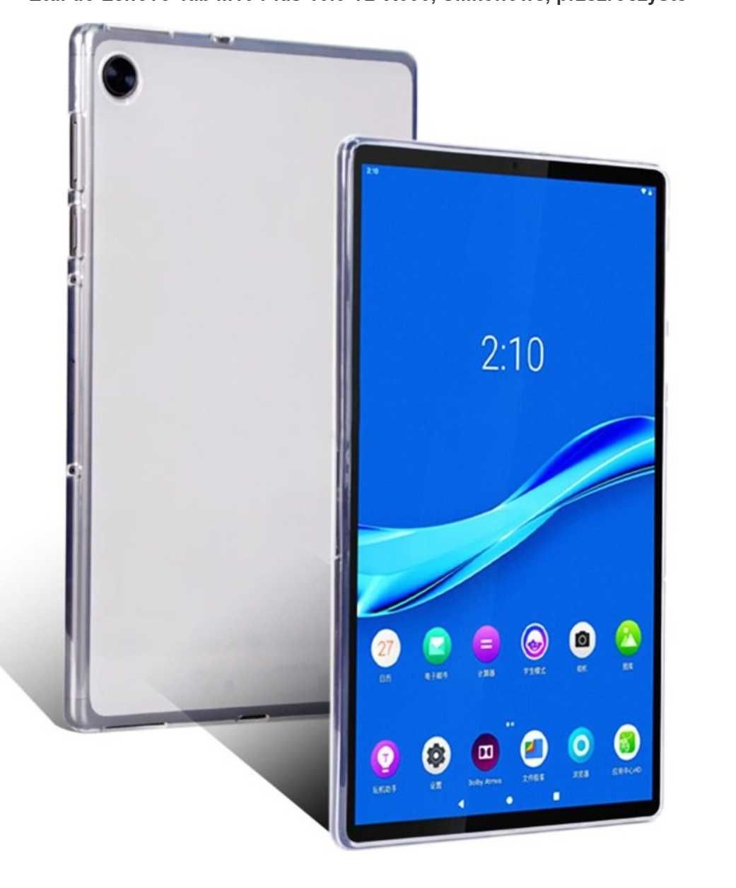 Etui + Ryski na Tablet Lenovo Tab M10 Plus 2K 10.6"