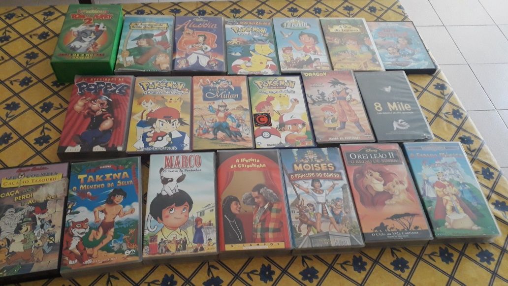 Filmes originais VHS para crianças