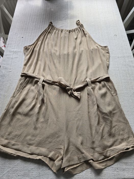 Kombinezon boho naturalny len r.44