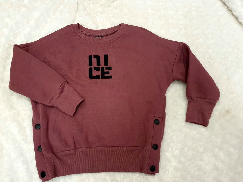 НОВИЙ!Преміум теплий костюм для ДІВЧИНКИ(Світшот+широкі штани палаццо)