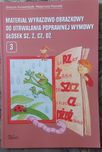 Materiał wyrazowo obrazkowy cz.3 Sz, że, cz, dż