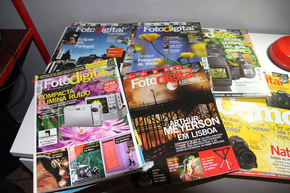Colecção de revistas de Fotografia (25 números)