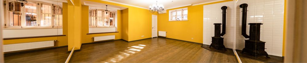 Аренда танцевального зала, почасово (спрот, йога, танцы)